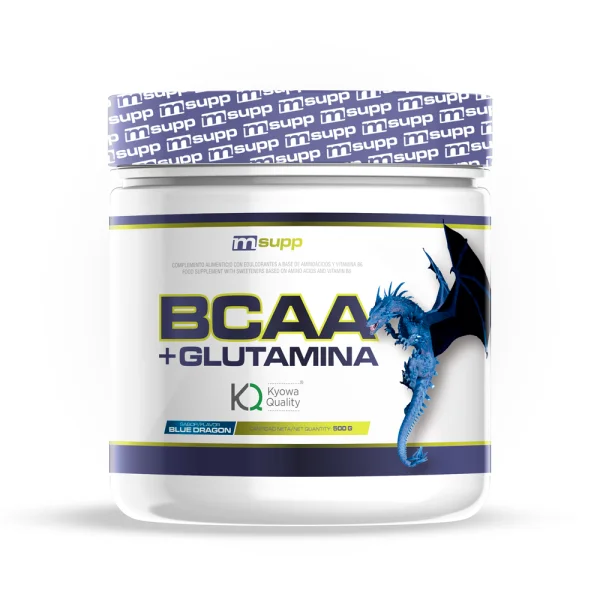 Bcaa + l-glutamine kyowa ®   - 500g mm supplements