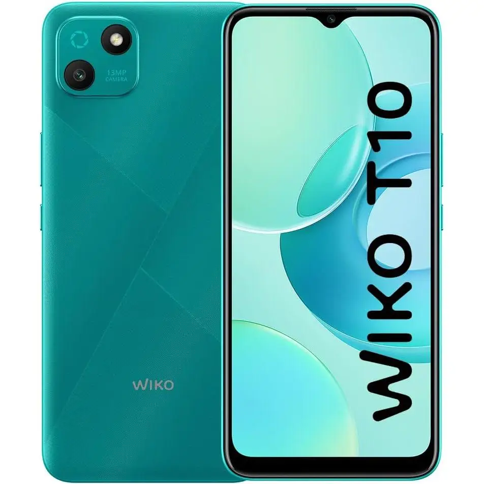 Wiko T10 Smartphone, 2+64 GB, Teléfono Desbloqueado Android 11, Pantalla de 6.5''HD, Batería Grande de 5000 mAh, Cámara AI 13 MP, Dual SIM ,Colores 