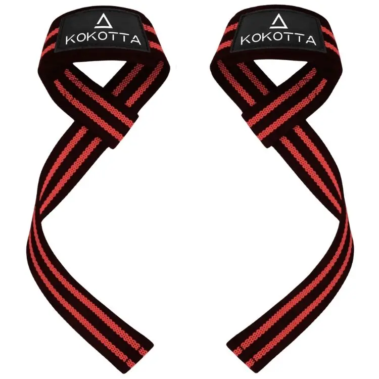 KOKOTTA Straps Gym - Correas Levantamiento de Pesas para Lifting, Gimnasio - Accesorios Fitness Mujer y Hombre