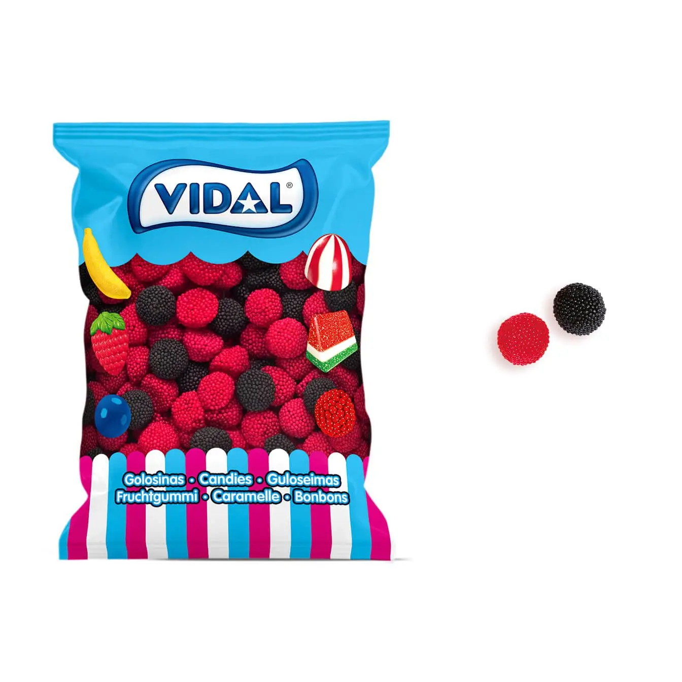 Screw. Giant bramble blackberries. 1kg bag