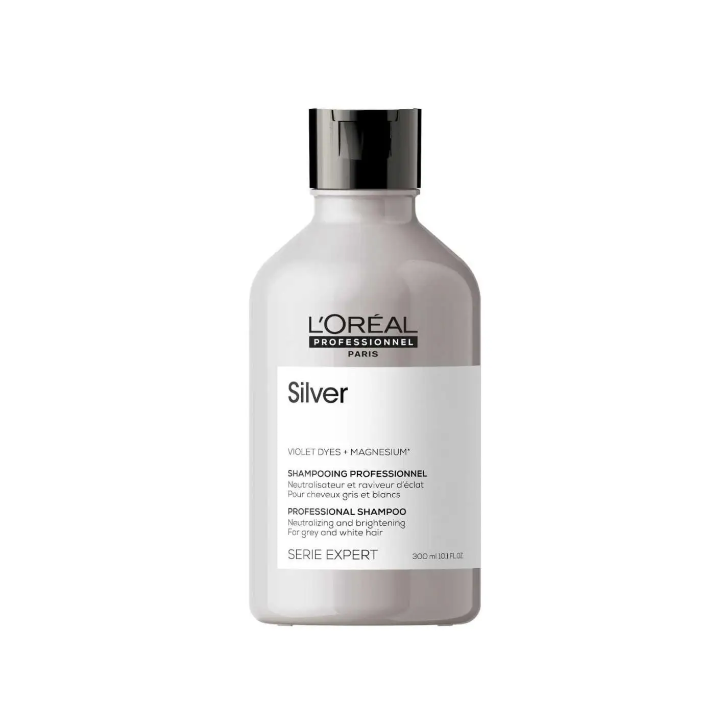 L'Oréal SERIE EXPERT SILVER CHAMPÚ PARA PELO BLANCO/GRIS 300ML