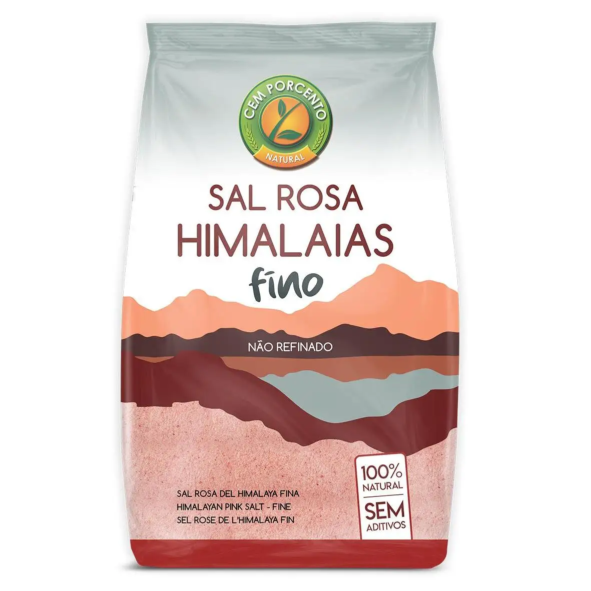 SAL DOS HIMALAIAS EXTRA FINO 500G CEM PORCENTO .