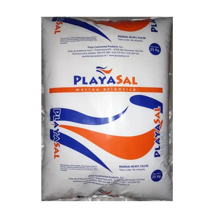 Saco Sal en Escamas 25kg para el agua de la piscina salina
