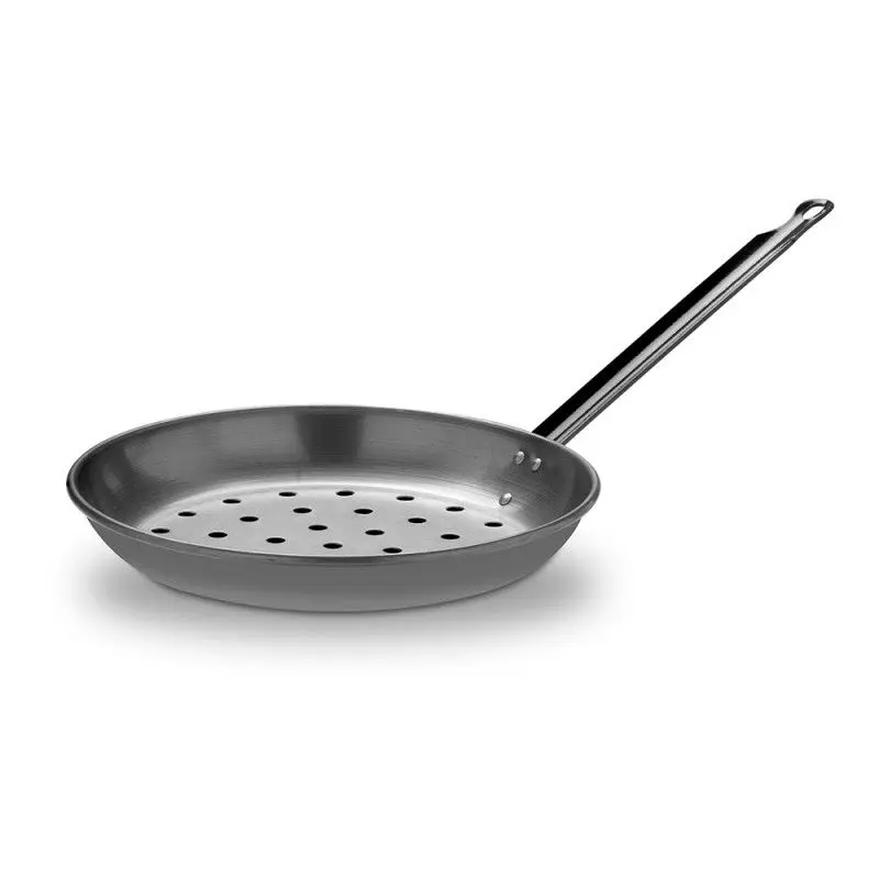 Vaello Sartén Asadora para Castañas ø26cm - Utensilio de Cocina Antiadherente