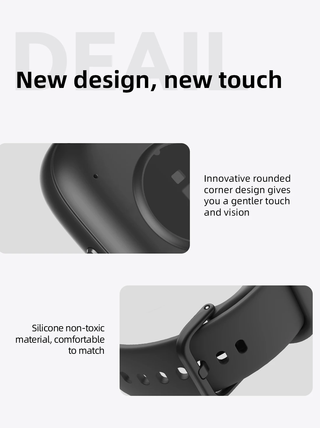 Smartwatch 1.83" TFT-LCD IP68 with Bluetooth Calling, Alexa, 100 Sports Modes, Heart Rate and Sleep Monitor, Customizable Dials, 300 mAh Battery for iOS and Android, Smart Watch for Men and Women