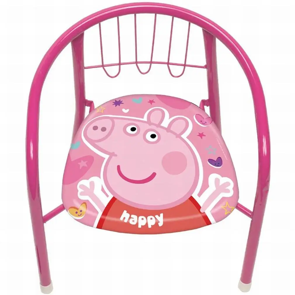 Arditex Silla Metal Disney Peppa Pig 35.5 X 30 X 33.5 Cm