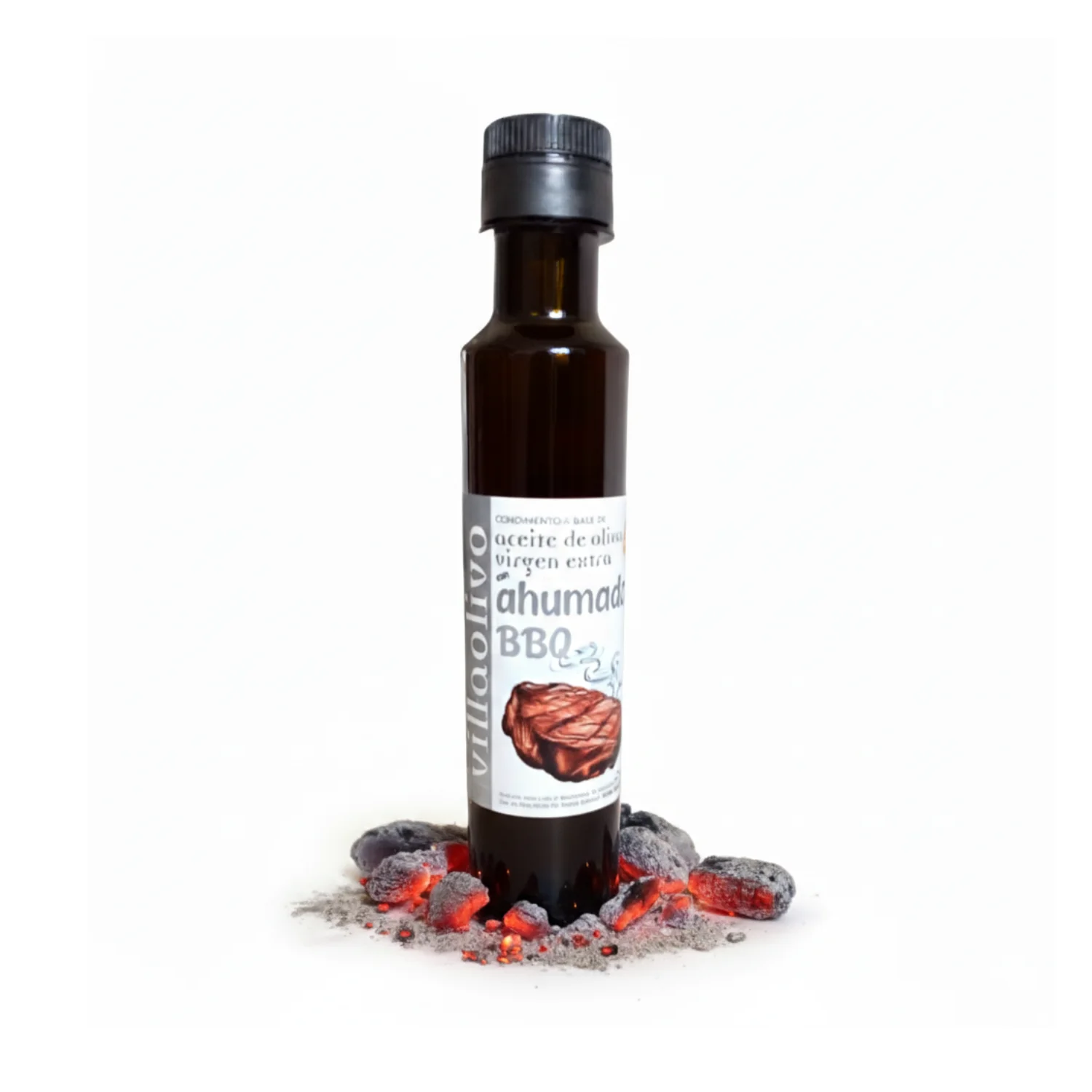 Aceite de Oliva Virgen Extra Aromatizado BBQ Villaolivo 250 