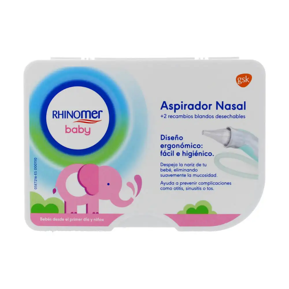 Narhinel comfort nasal aspirator +2 spare parts