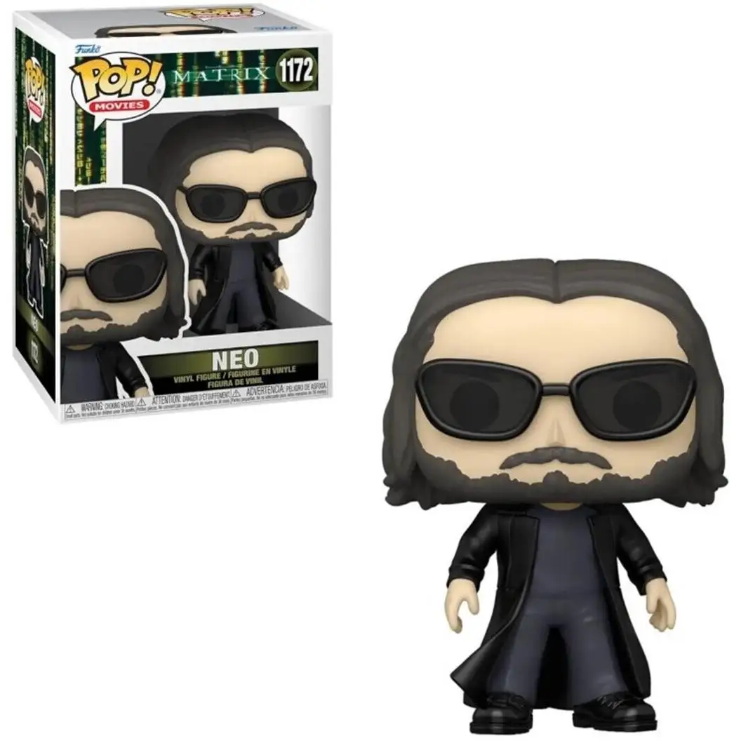 Funko Pop! Movies Matrix Figura Coleccionable Neo, Modelo 1172, Vinilo Ideal Para Regalo, Envío Inmediato.