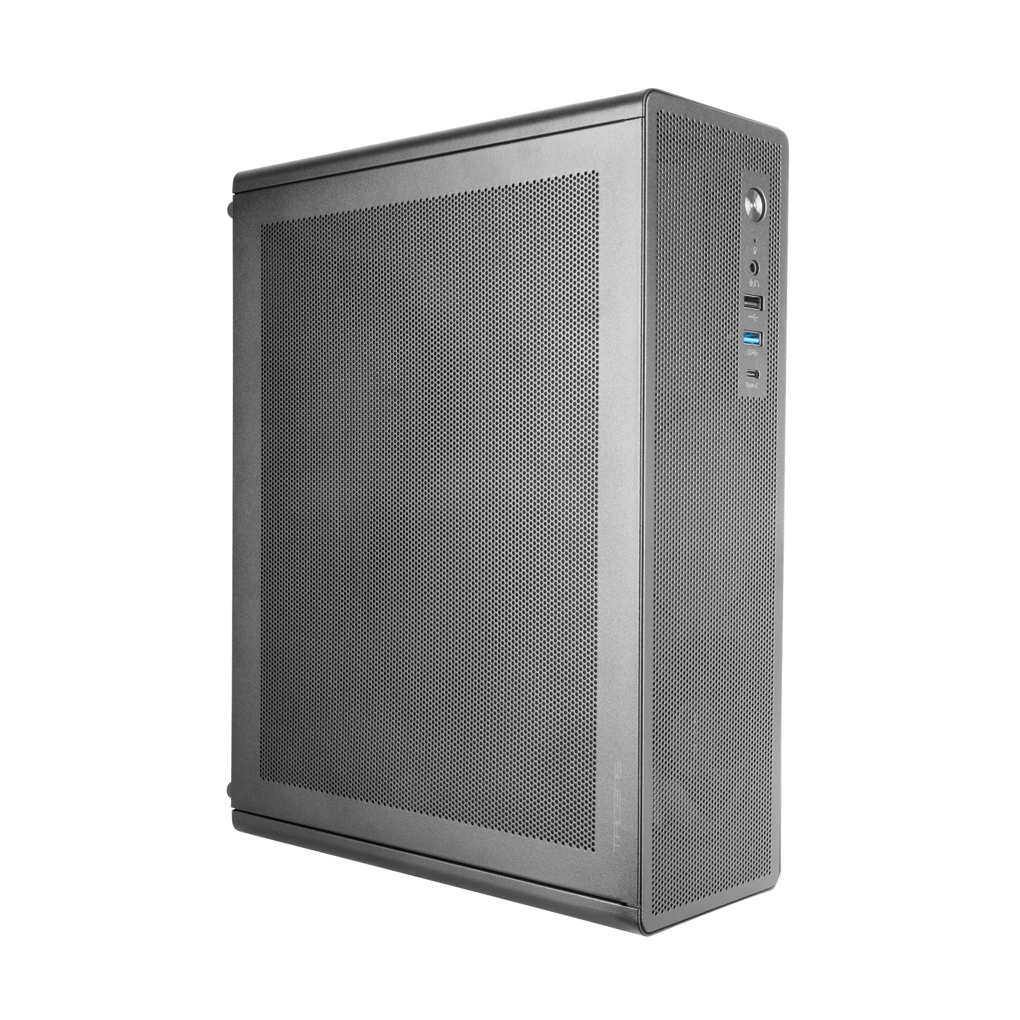 tacens aeroslim500 caja pc microatx paneles mesh antipolvo fuente alimentacion tfx 500w ventilador frontal fdb 90mm minitorre slim compatible con microatx y mini-itx usb-c y usb 30 caja