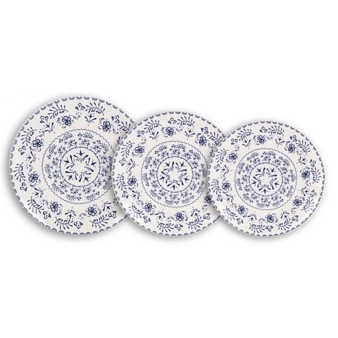 MAXHOME- Vajilla Blur Monaco  Ivory  brillo 12 PCS