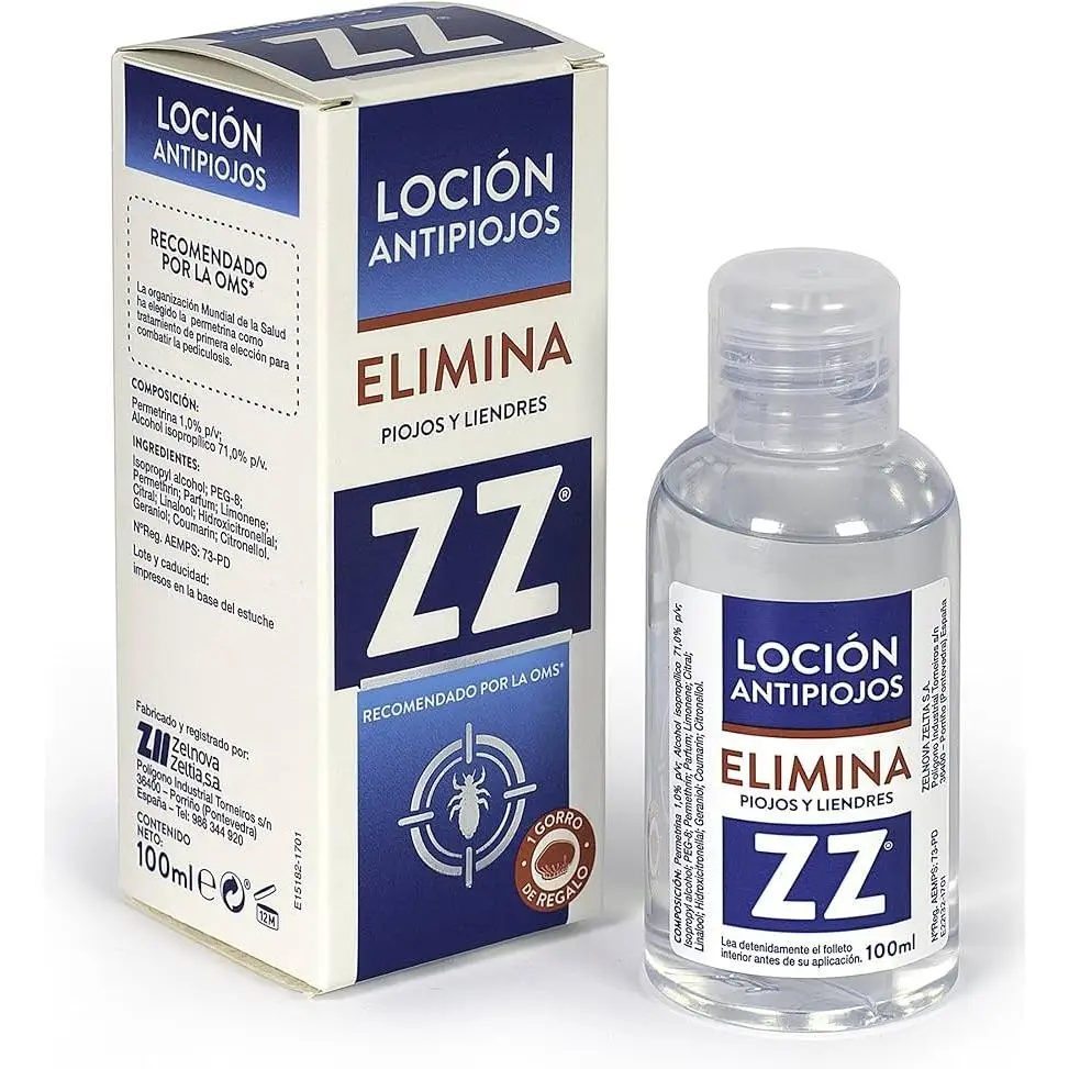 ZZ LOCION ANTIPIOJOS  1 ENVASE 100 ml