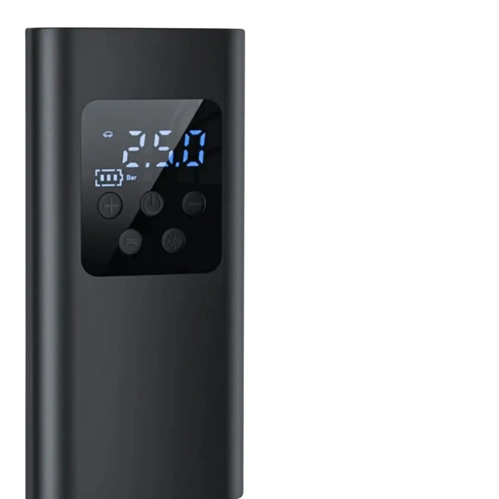 150PSI Compresor Aire Portatil, 6000mAh Inflador Ruedas Coche con 4 Boquillas, Linterna LED y Sensor de Presión para Coches, Motos, Bicicleta, Pelotas