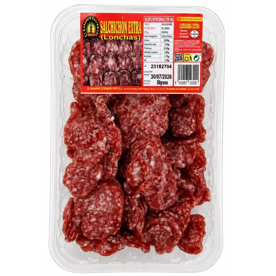 SALCHICHON LONCHAS ESTRA PAYES 500G