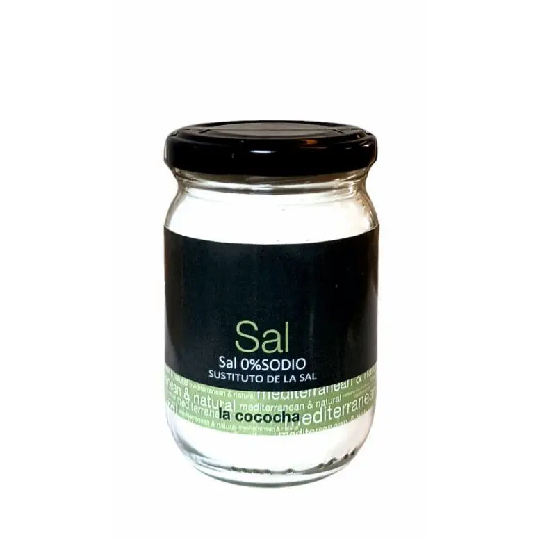 Sal Dietética. Sustituto de la Sal. Sal 0% Sodio 225g x 2 unidades