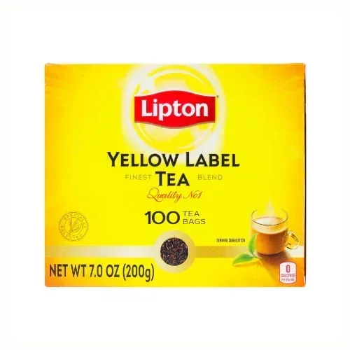 Lipton Té Negro Calidad — 200 grs (100 saquitos) - QUMIR