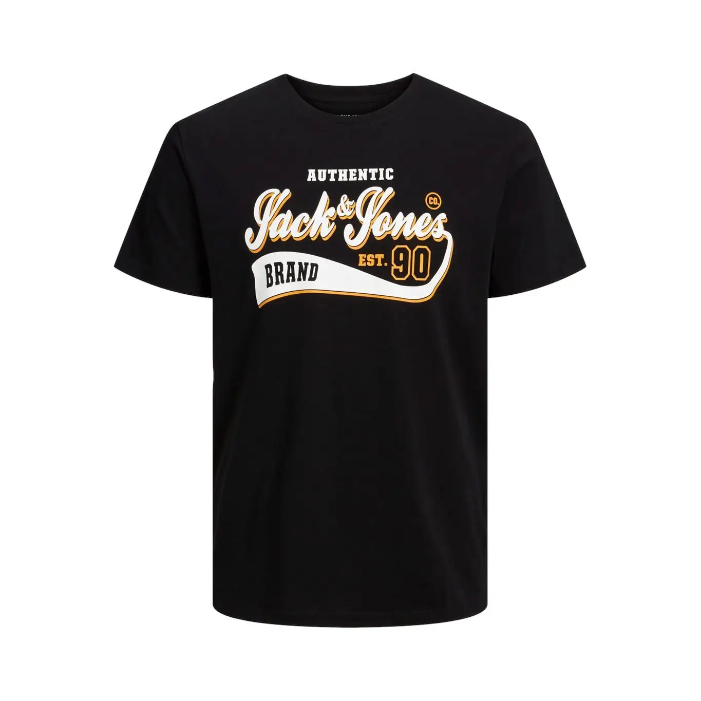 Jack & Jones hombre camiseta de Algodón Ajuste Regular Amplio  Mod JJELOGO logo estampado Moda Casual informal suave y cómoda REF: 12233594