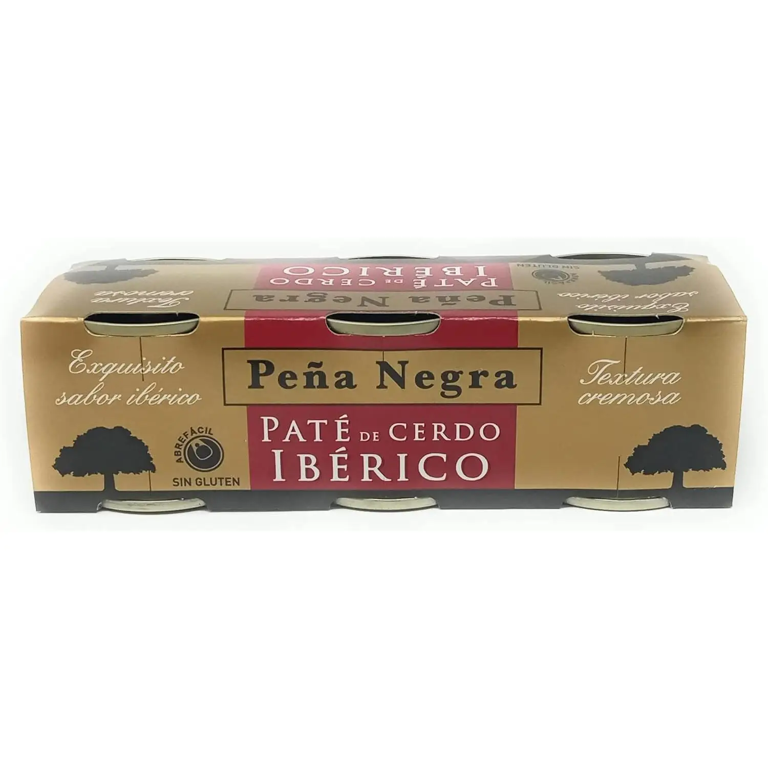 Peña Negra -Paté de Cerdo Ibérico 3x83gr 249gr Sin gluten