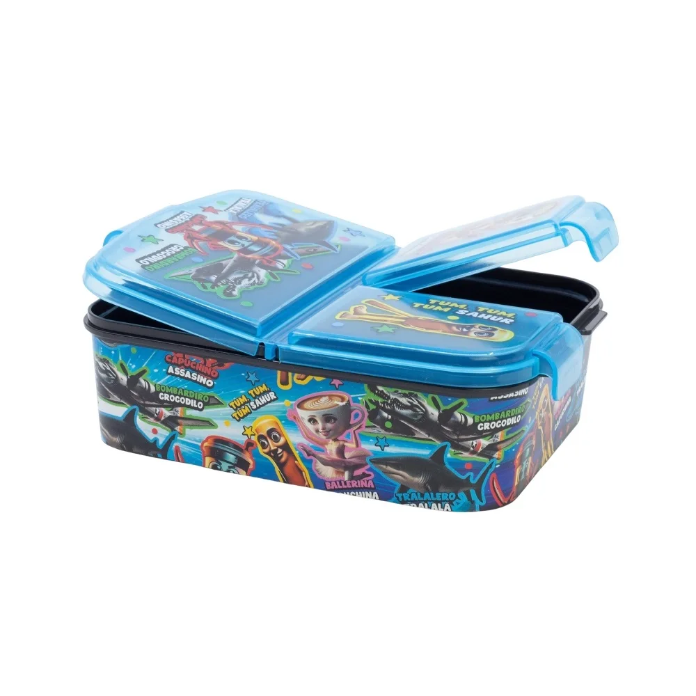 SANDWICHERA Tung Tung Tung Sahur italian brainrot,LONCHERA PORTA MERIENDA FIAMBRERA,BOLSAS Y ESTUCHES PARA EL ALMUERZO,FESPU