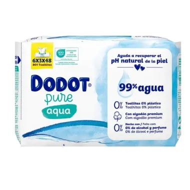 Dodot Aqua Pure wipes with Tapita