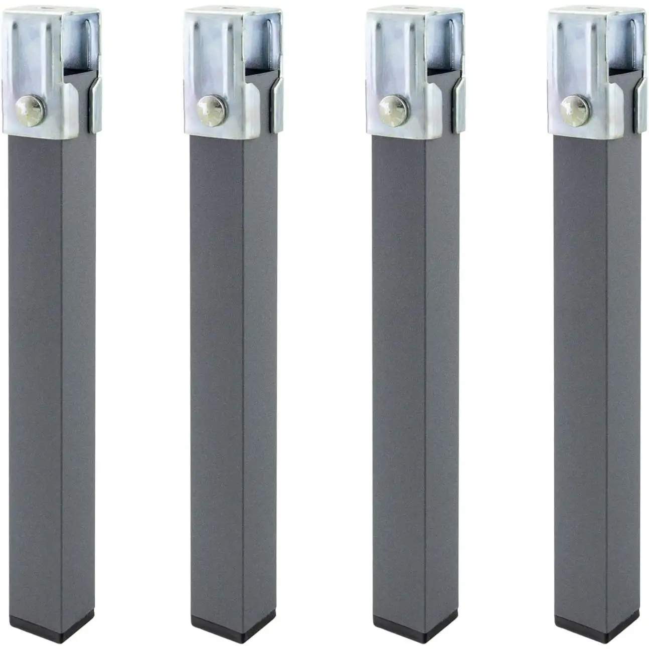 Set of 4 bed base legs