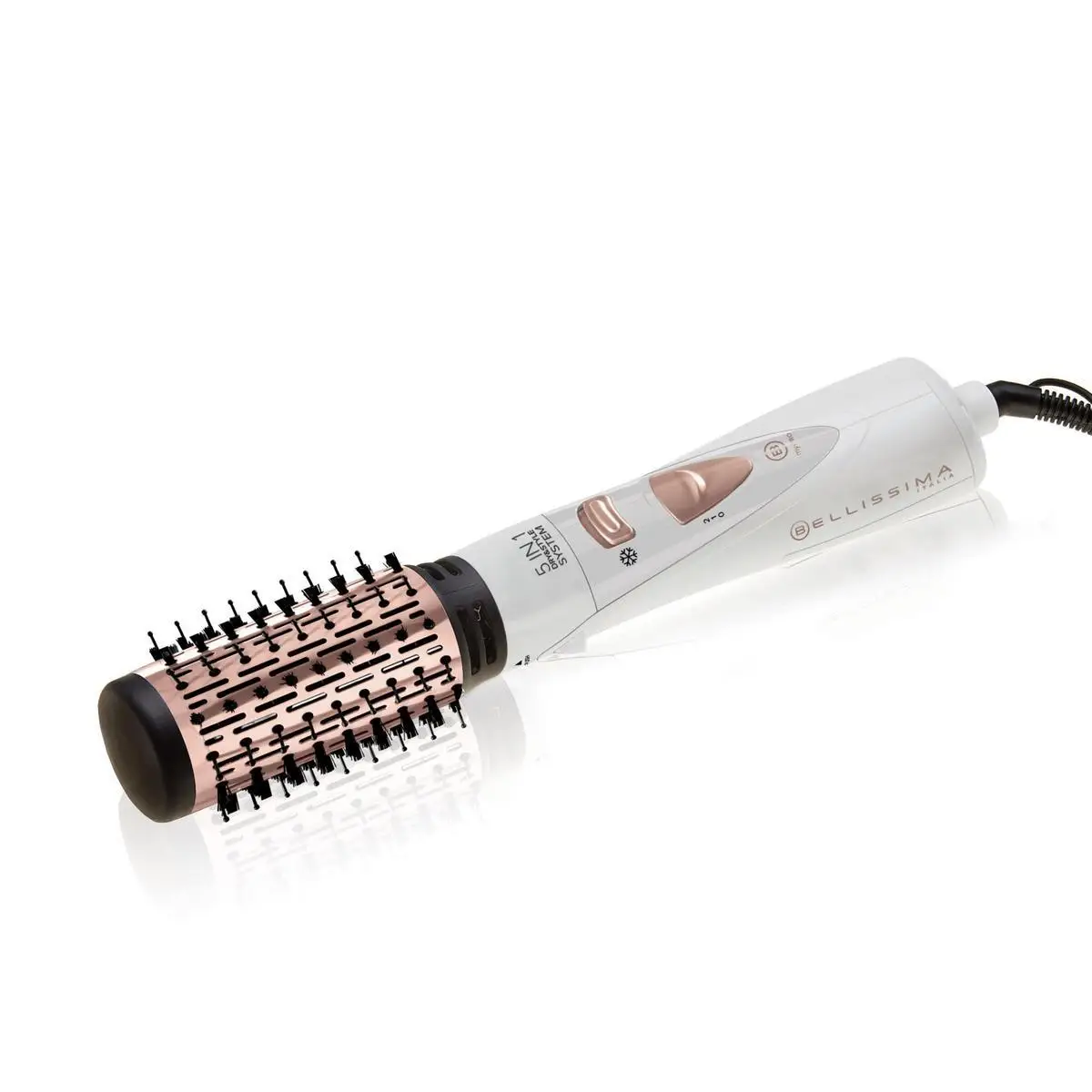 Bellissima My Pro GH18 1100 Air Shaping Brush, Ceramic Coating, 5 Accessories, 1000W