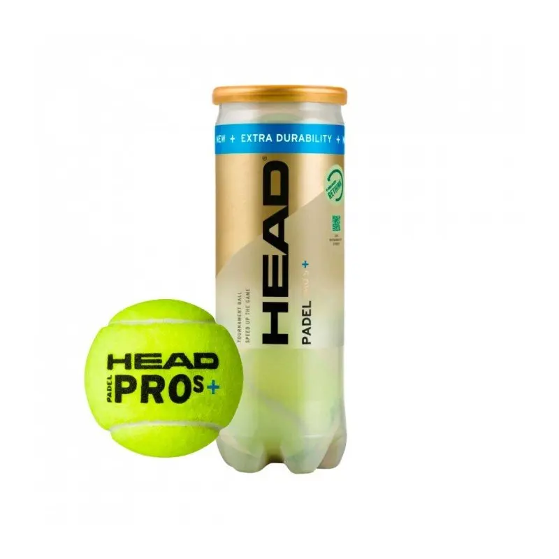 Pelotas Padel Head Padel Pro S+ Bote 3 Pelotas-540303 Head