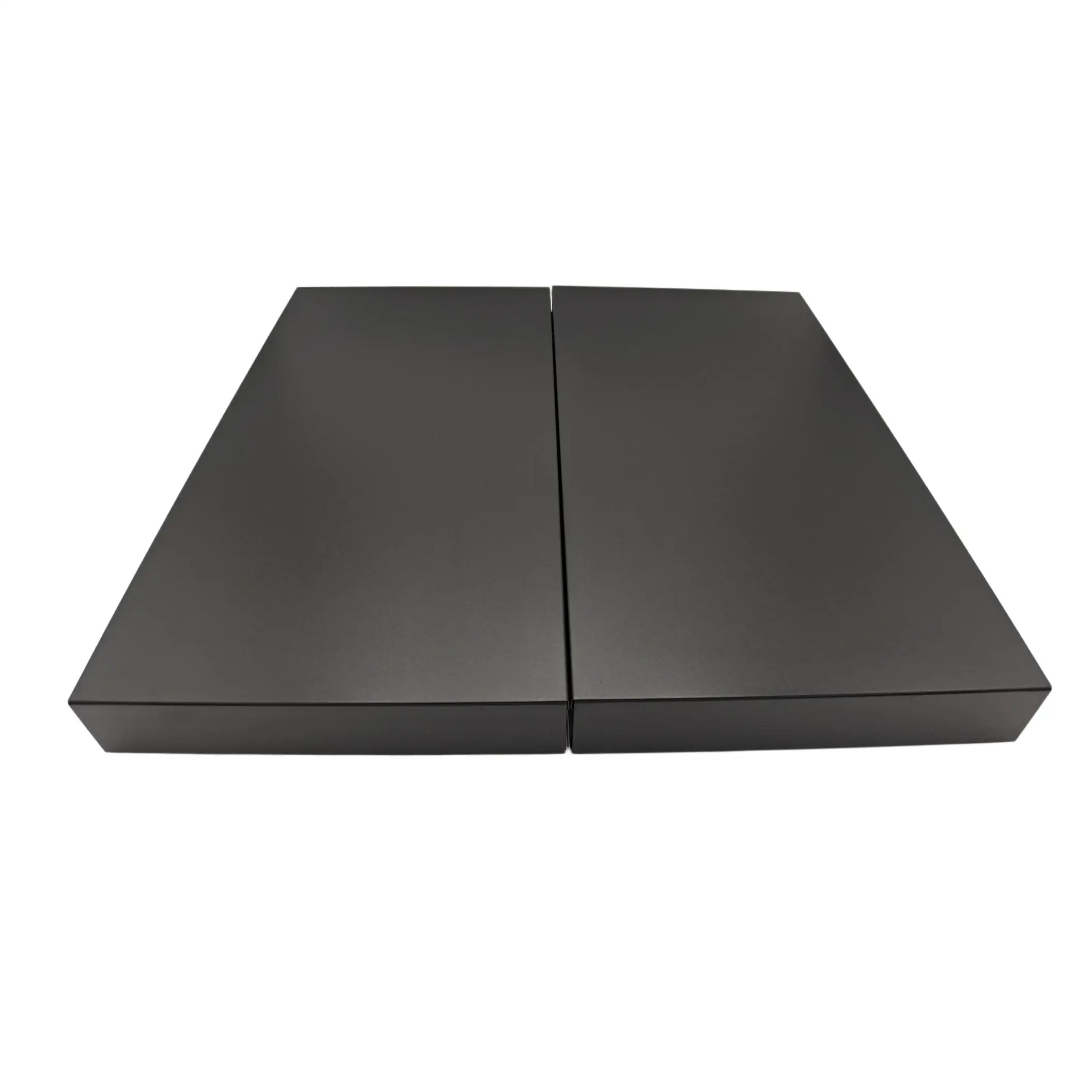 Cubre Vitroceramica Universal en Acero Inoxidable Negro para Gas, Vitrocerámica, Induccion- Juego de 2 piezas Cubre Encimera gas, Protector de Encimera, 57x60x6 cm