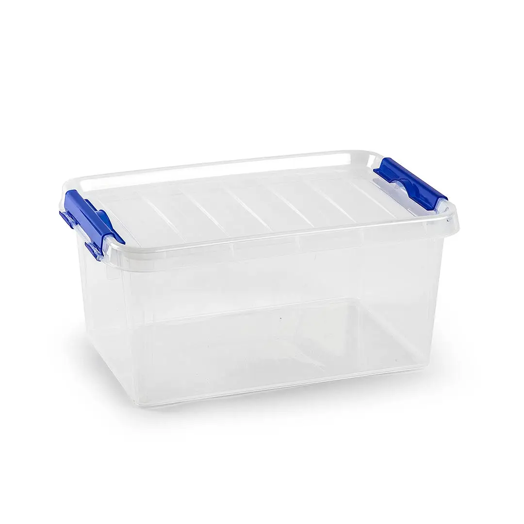 Plastic Forte storage box 8 litres clear Plastic Management box, storage container