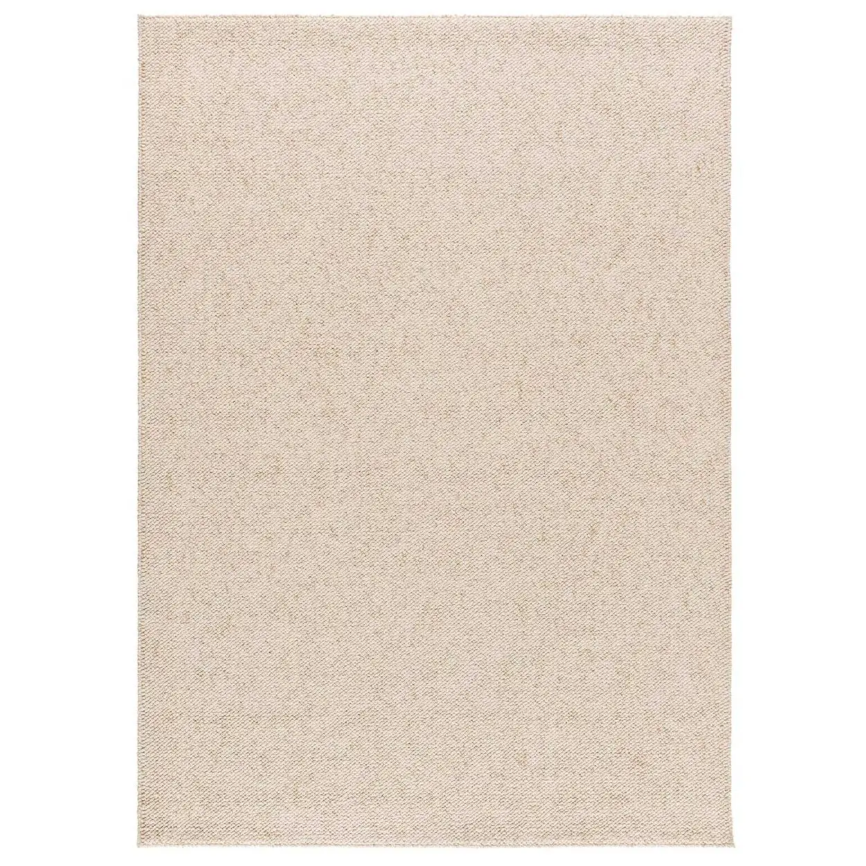Atticgo Blanco Alfombra De Interior Estilo Lisas En - Petra Liso | 80X150, 120X170, 160X230, 200X290 Cm