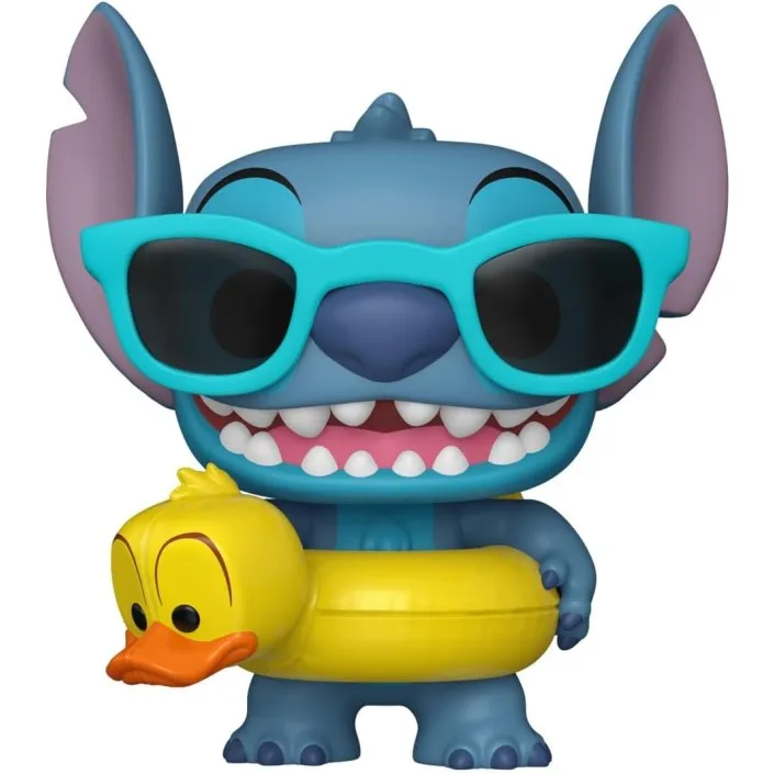Figura Funko Pop! Disney Lilo y Stitch Stitch con flotador Modelo 1565 | 86277 -  Original - Figuras Miniaturas Coleccionables Para Exhibición - Idea De Regalo - Mercancía Oficial - Juguetes Para