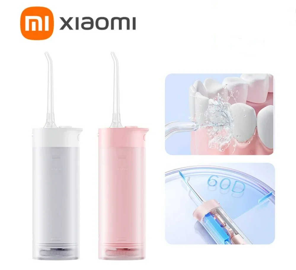 Xiaomi portable Oral irrigator MIJIA MEO702 water pulses for teeth whitening Dental floss mouth cleaner novelty