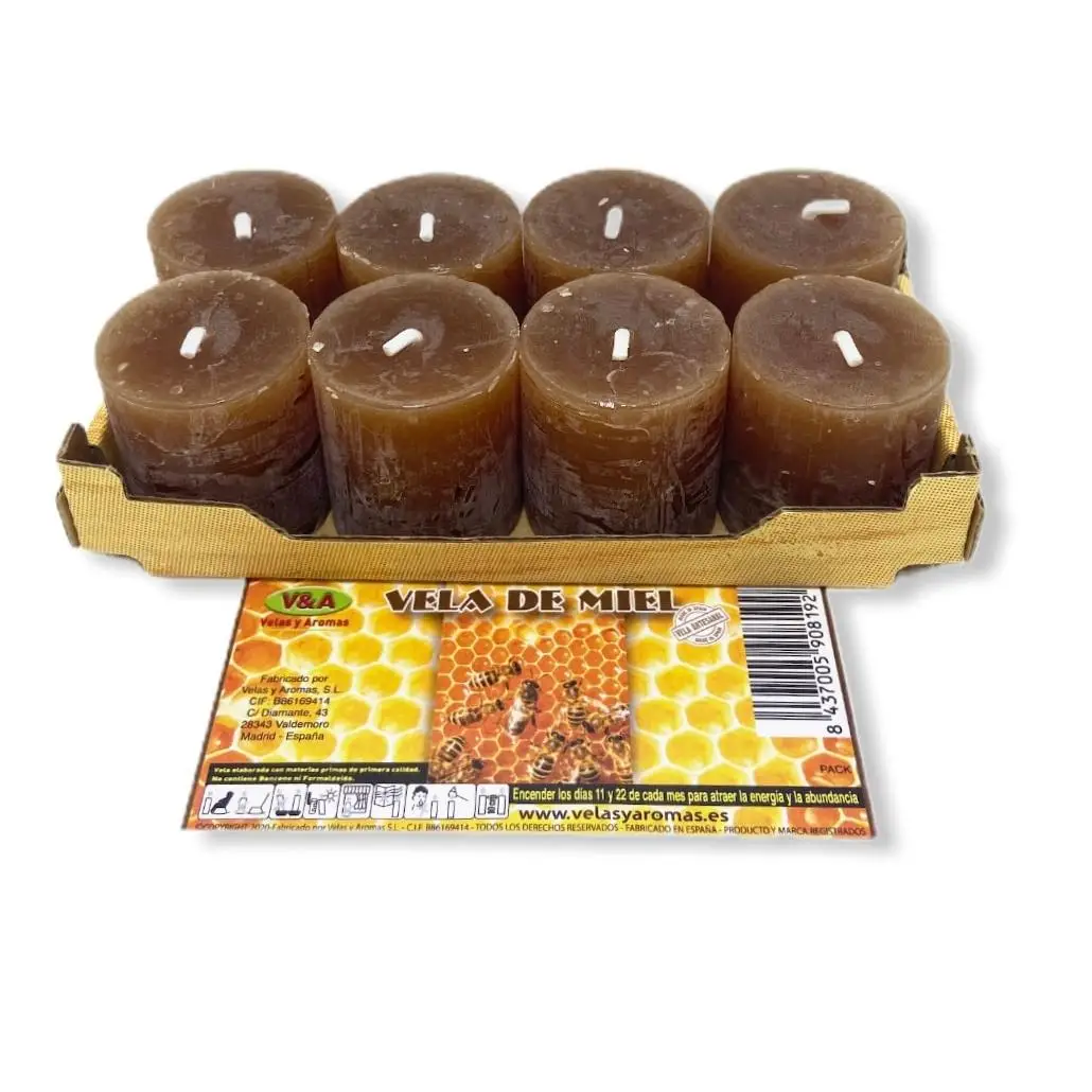 Vadeincienso - Pack of 16 Assorted Scented Candles, Natural Wax, includes fragrances like rosemary, lavender, sandalwood, and cinnamon, ideal for decoration and relaxation, shipped from Spain within 24-48 hours. #7