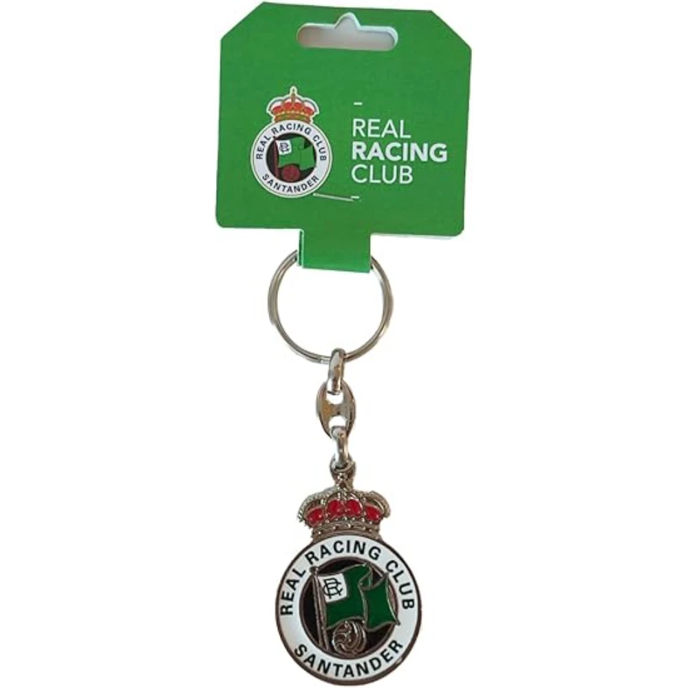 Metal keychain racing de santander shield 82885