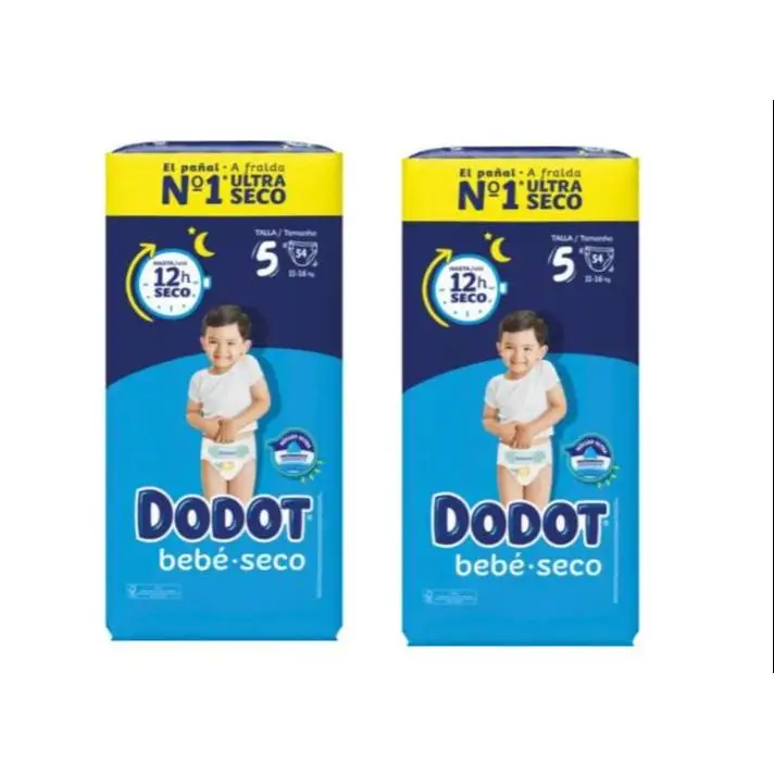 Pañales Dodot Etapa 5 Talla 5 13-18 kg 54 Unidades - Diapers Desechables para Bebé