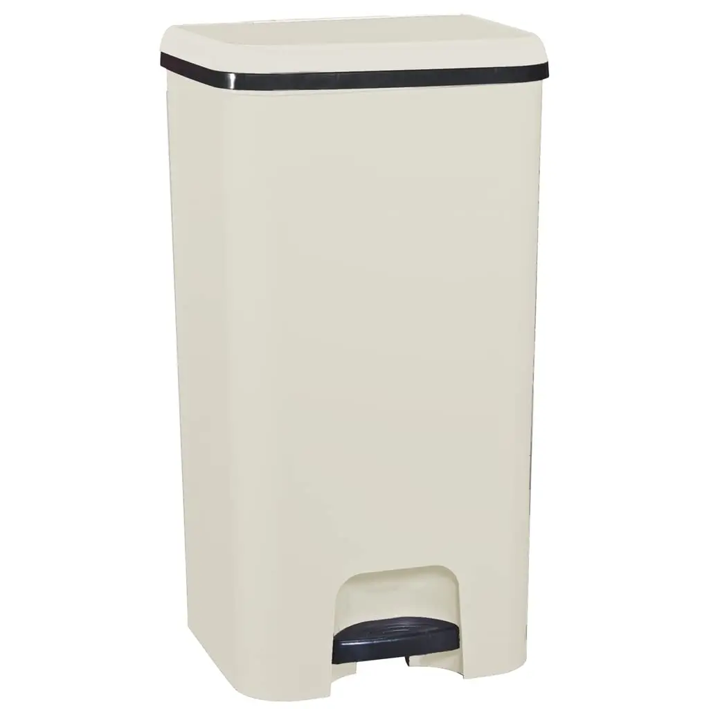 COM-FORT HOUSE  Cubo de Basura con Pedal  37 Litros  Color Verde Salvia  1 Unidad