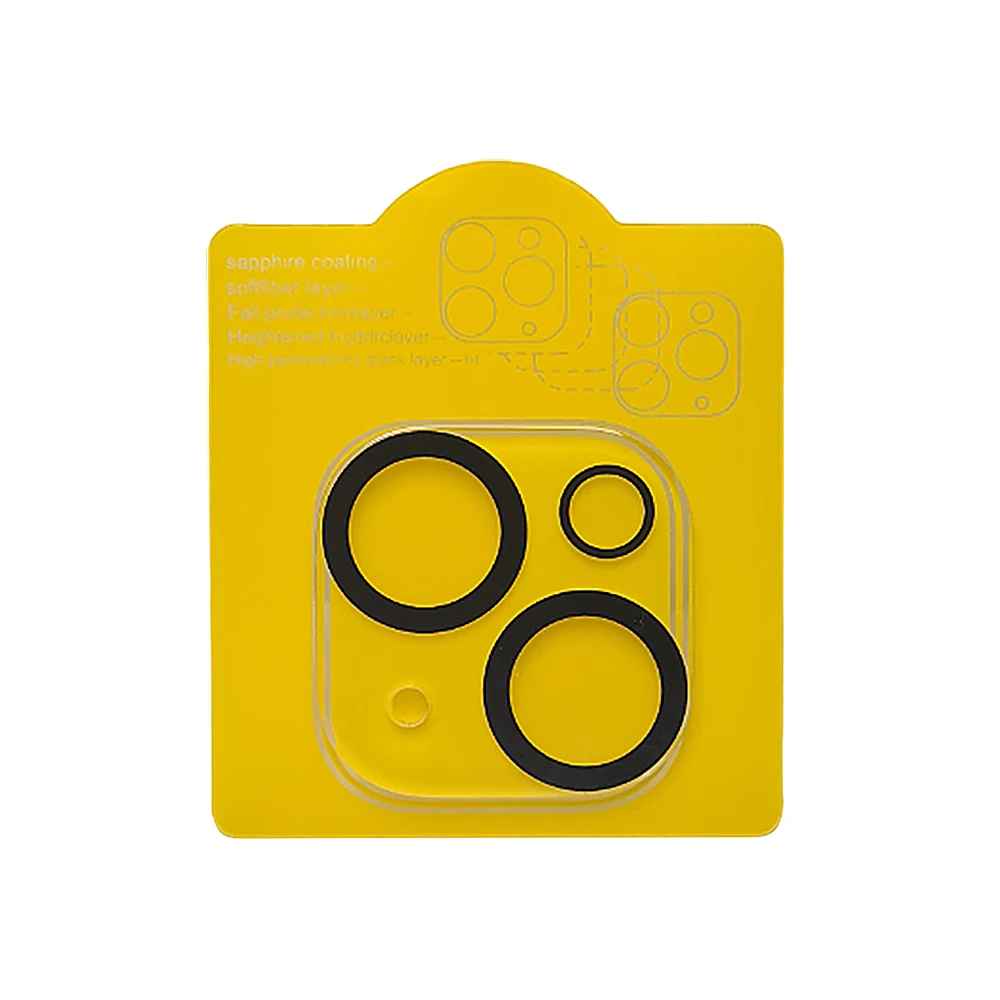 Mercachip Protector de Lente Cámara para iPhone 15 Plus 6,7 Pulgadas, Cristal Vidrio Templado 9H para cámara, Ultra HD Clara, accesorio protección camara caida