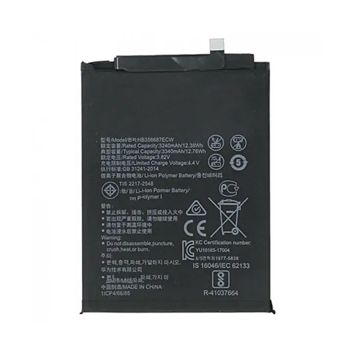 BATERIA HB356687ECW PARA HUAWEI MATE 10 P30 LITE NOVA 2I 2 PLUS HONOR 7X INTERNA