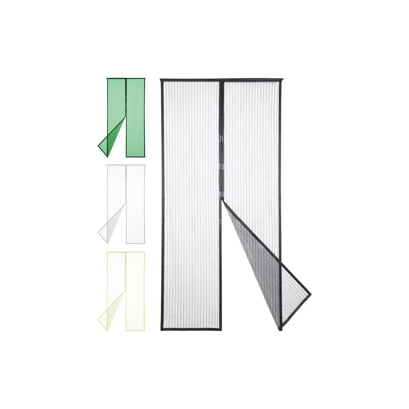 Mediawave Store Zanzariera Chiusura Magnetica Calamita 140x245 Casa Campeggio Balconi e Finestre