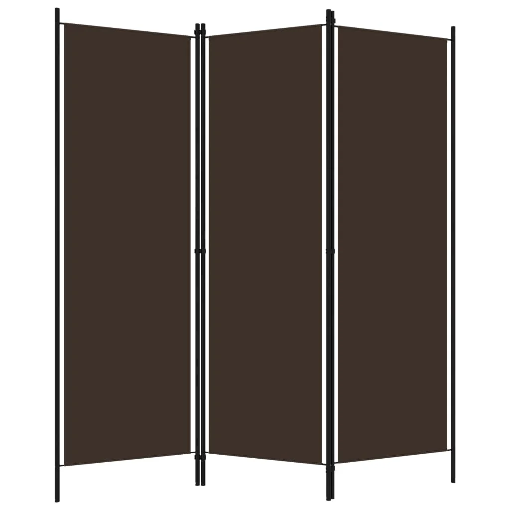 VidaXL 3-panel divider screen brown 150x180 cm vidaxl-biombo-divisor-de-3-paneles-marron-150x180-cm vidaxl-biombo-divisor-de-3-paneles-marron-150x180-cm 320716 320716