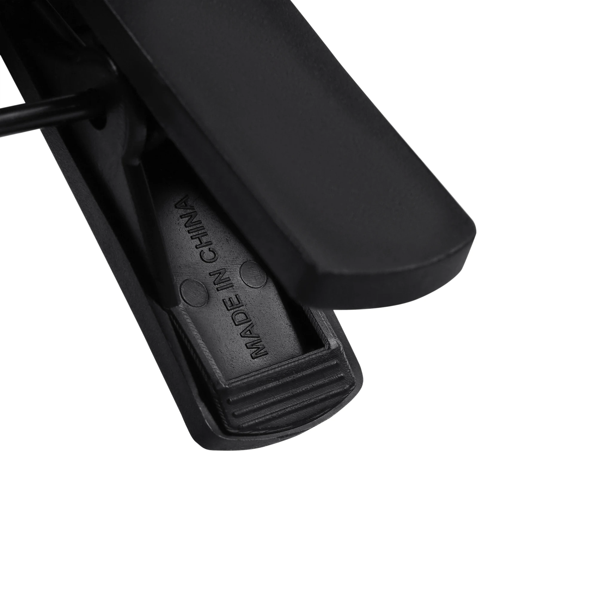 T-LoVendo Set of 5 Clothes Hangers with 360° Metal Hook and 2 Non-Slip Clips, Ideal for Pants and Skirts, Made of Durable Plastic, Space-Saving Wardrobe Organizer. #4