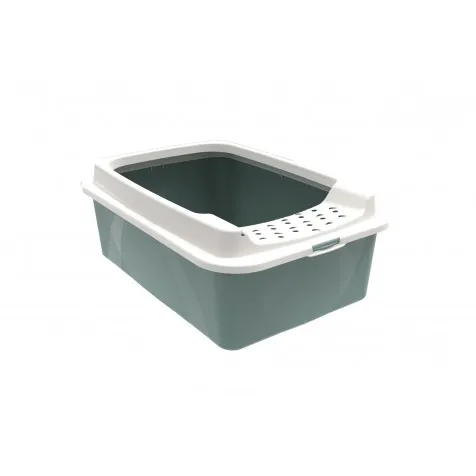 Rotho My Pet Bonnie Eco Litter Tray Arenero para Gatos Verde