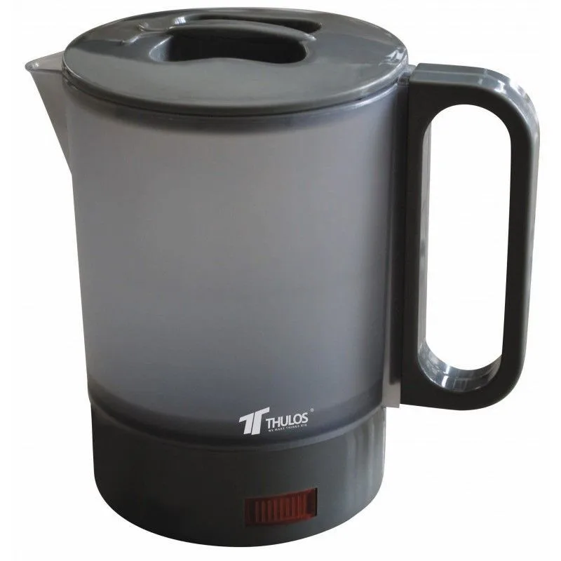 Hervidor de viaje 0.5L.  350-420W. Enchufe VDE. THULOS TH-HVV050