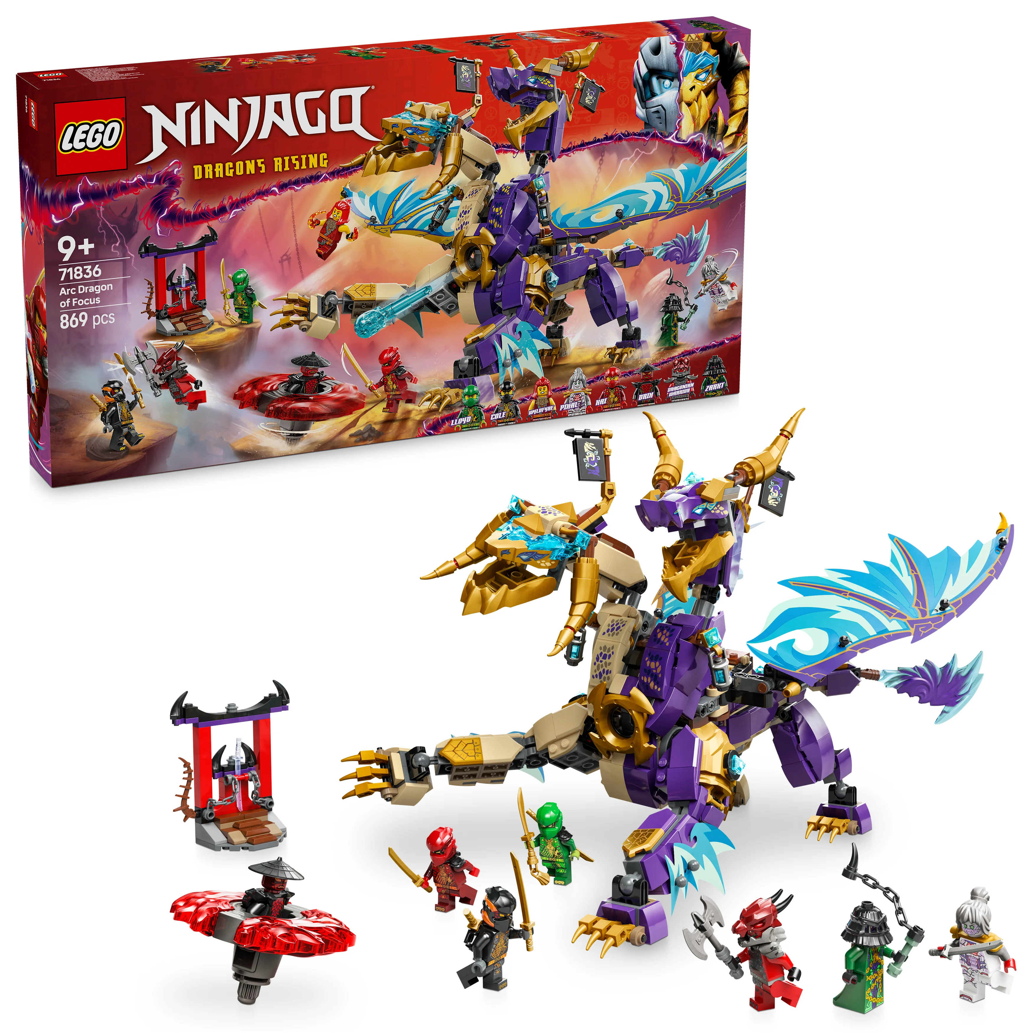 Lego 71836 Ninjago Concentration Dragon: Arc – A Detailed Review