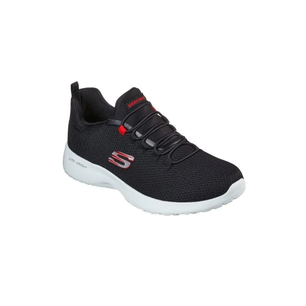 Sneakers Skechers Dynamight Hombre Negro-rojo