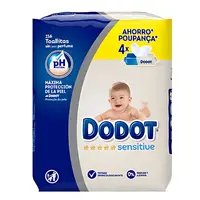 Toallitas Dodot Sensitive para bebés