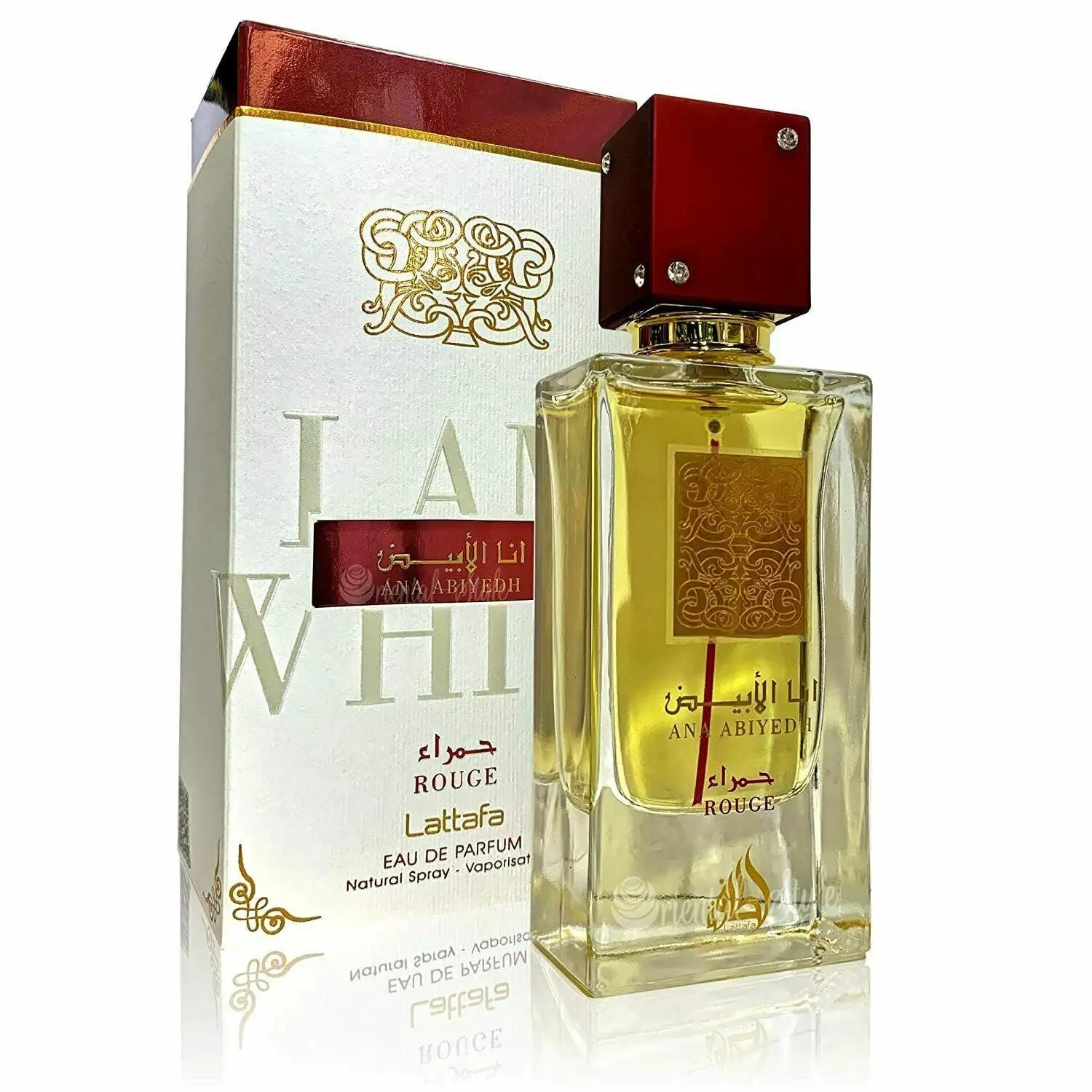 Ana Abiyedh Rouge Lattafa  60 ml - I am white - LATTAFA Lattafa Perfumes mujer y hombre Hombre Mujer
