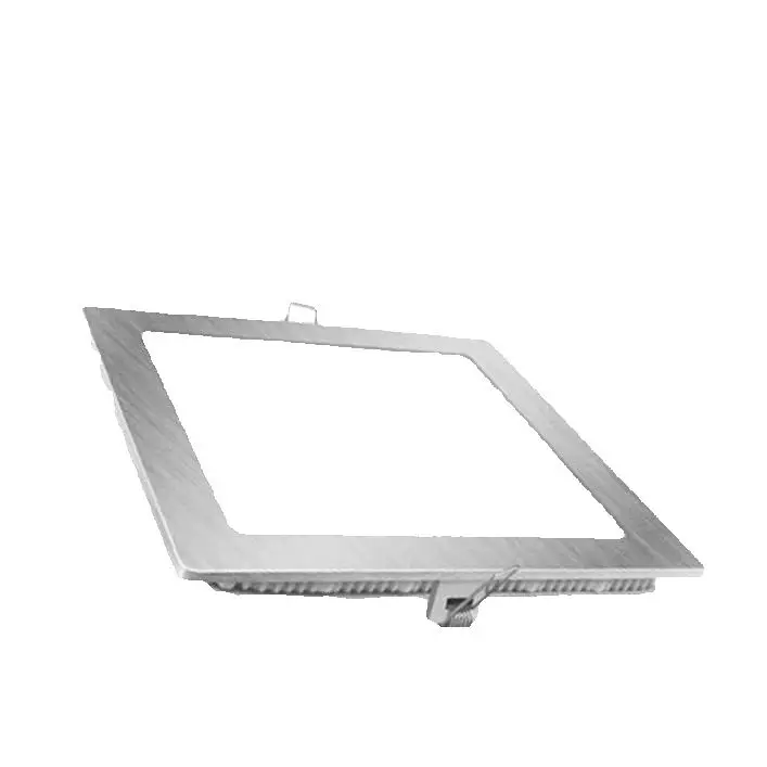 CLAR ILUMINACIÓN - Panel LED empotrar cuadrado 225x225 mm, 18 W, 6000 K luz día, 1250 lm, para techo y luces interiores