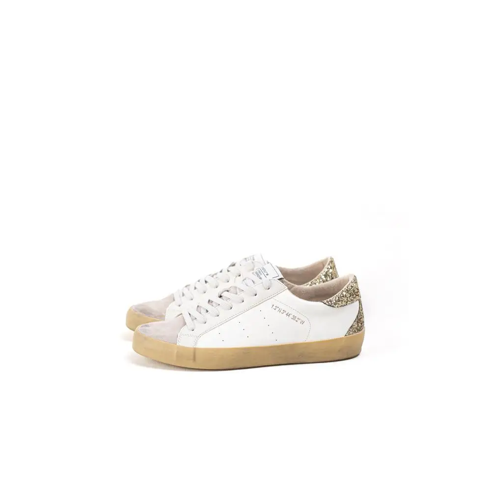 Wunder Spring retro style Corina material combination sneaker