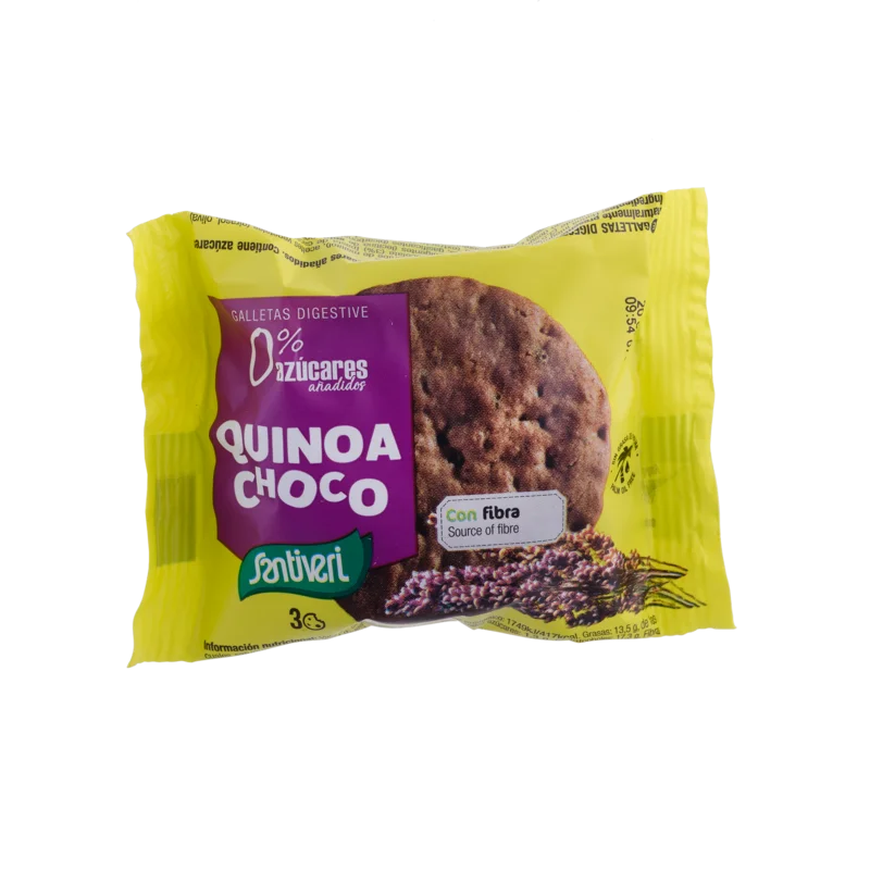 Santiveri Gall.Digestive Quinoa Choco 27Gr ..